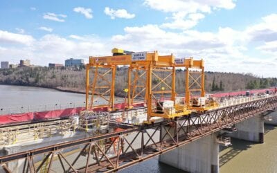 Masco Develops Cranes for Groat Road Bridge Renovation